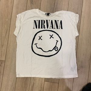 Nirvana band tee